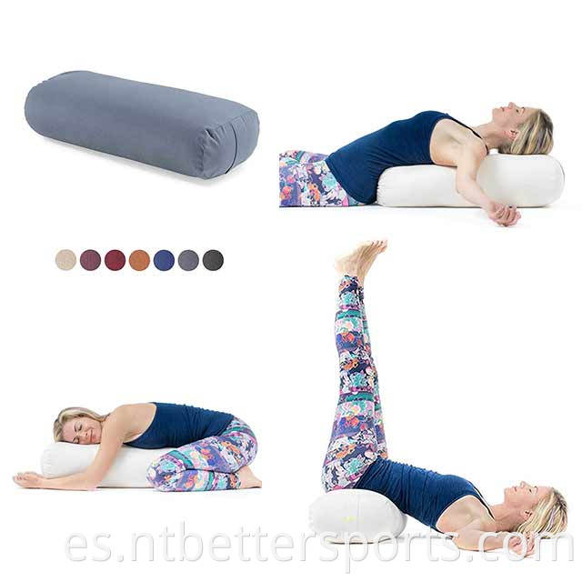 yoga bolster pillow	